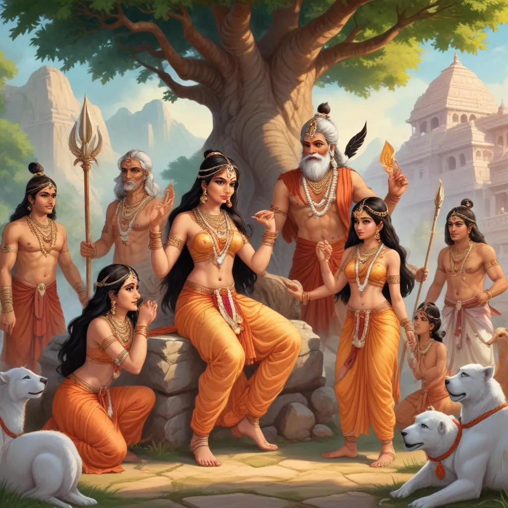 Vyasa’s Sons: The Birth of Dhritarashtra, Pandu, and Vidura | Mahabharata Lineage